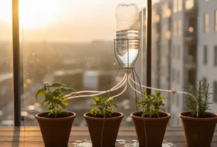 Como Fazer um Mini Sistema de Irrigação por Gotejamento para Vasos