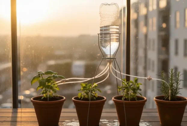 Como Fazer um Mini Sistema de Irrigação por Gotejamento para Vasos