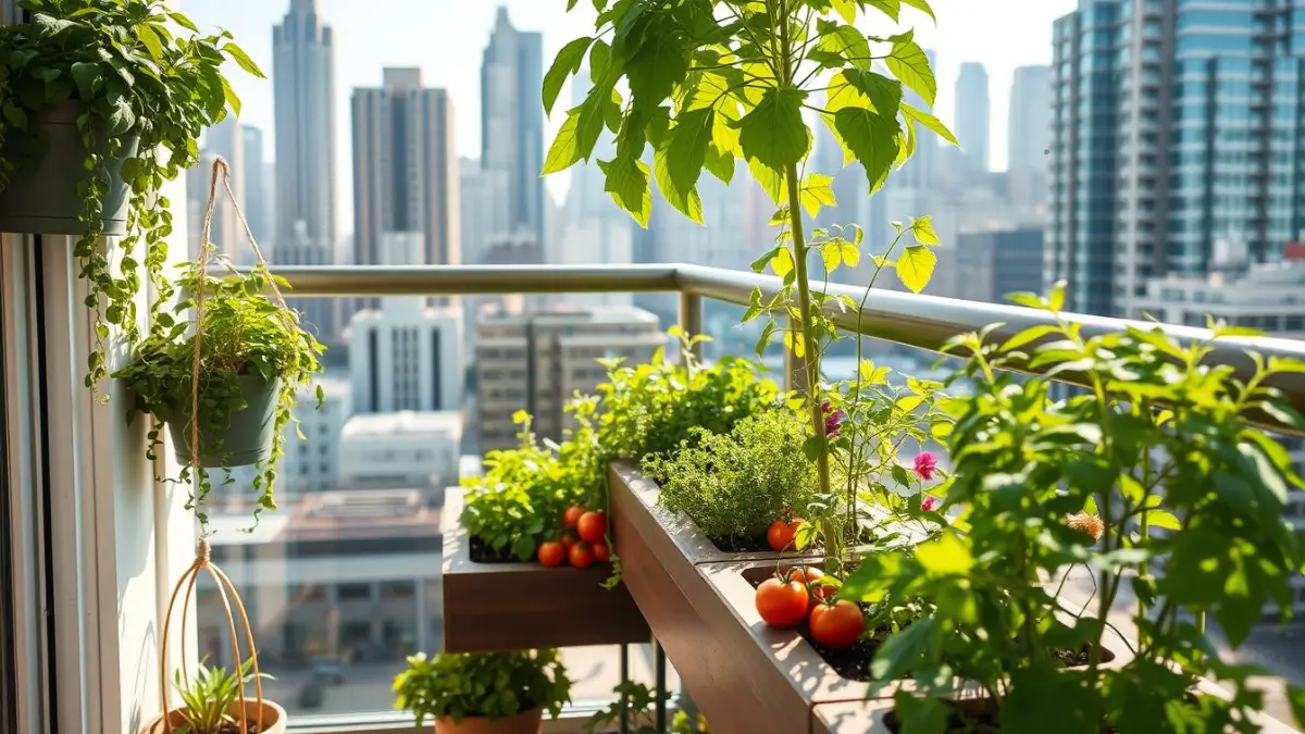 Horta em Apartamento