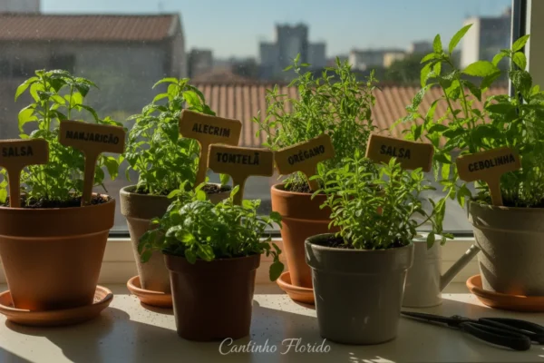7 temperos que crescem quase sozinhos na janela do seu apartamento